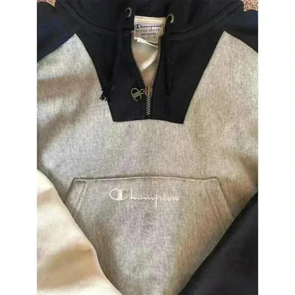 Champion Men's Multicolor Patchwork Sweat Set Size M Casual Outfit - Picture 5 of 7